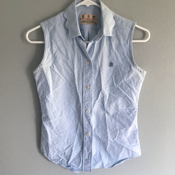 Kiel James Patrick | Scallop Oxford Buttondown - Picture 1 of 4